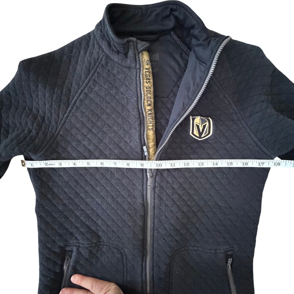 Vegas Golden Knights women’s small petite zip up jacket lightweight pckts hockey - Picture 9 of 12